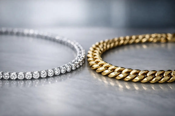 Tennis Chain Versus Cuban Chain Compared