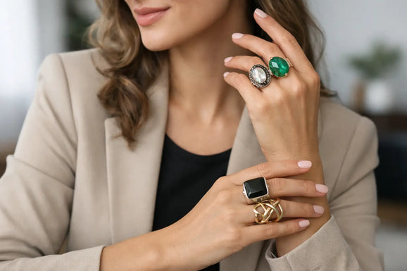 How to Wear Statement Rings With Confidence