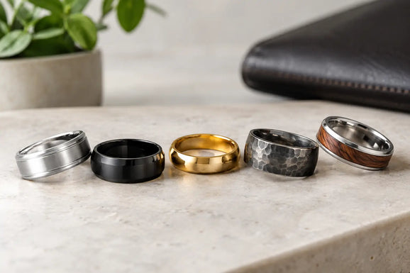 Men's Ring Materials Guide for Everyday Style