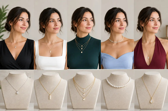 Necklace Length Chart for Every Neckline