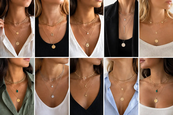 10 Necklace Layering Examples That Always Work