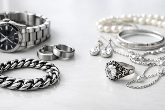 Stainless Steel Versus Silver Jewelry: Which Fits?