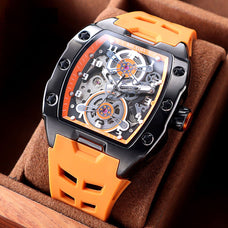 Men's Tonneau Automatic Luxury Style Watch (color options)