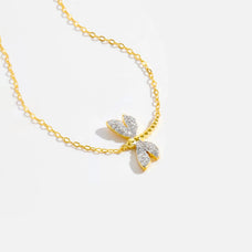 925 Sterling Silver Zircon Dragonfly, Bee, or Butterfly Charm Bracelet (options)