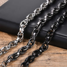 Viking Style Chunky Link Handmade Bracelet (color options)