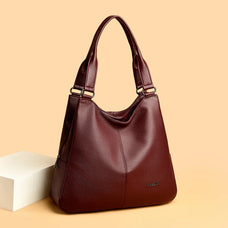 High Quality PU Leather Large Handbag for Women (color options)