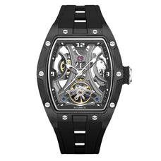 Transparent Tonneau Automatic Watch (color options)