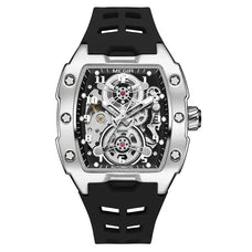 Men's Tonneau Automatic Luxury Style Watch (color options)